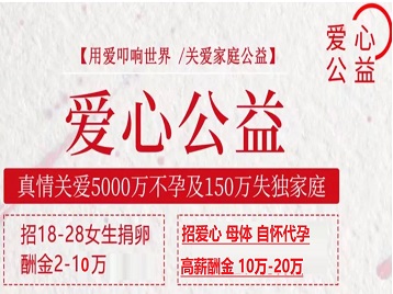 平武捐卵助孕生子 爱心志愿者招募